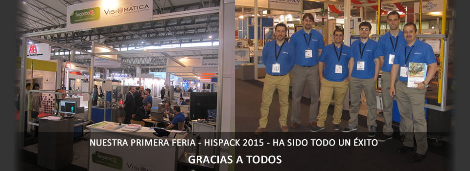 Nuestra primera feria - Hispack 2015 - ha sido todo un éxito. ¡Gracias a todos!